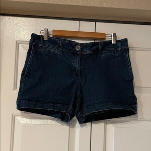 LOFT Dark Blue Jean Shorts